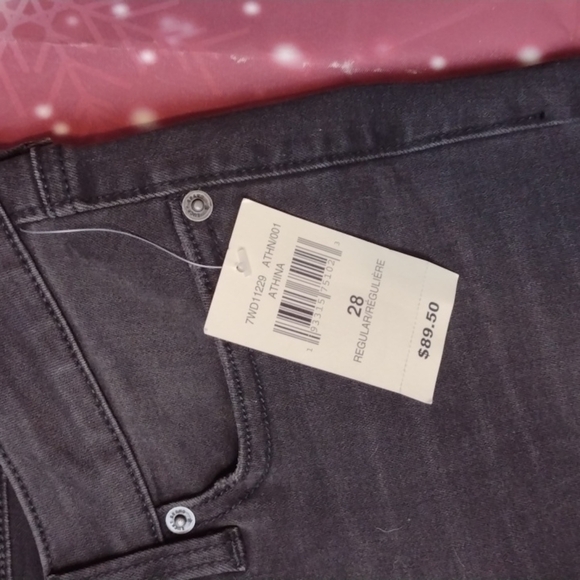 LUCKY brand athina black zipped ankles jeans size 6/28 - Picture 2 of 4